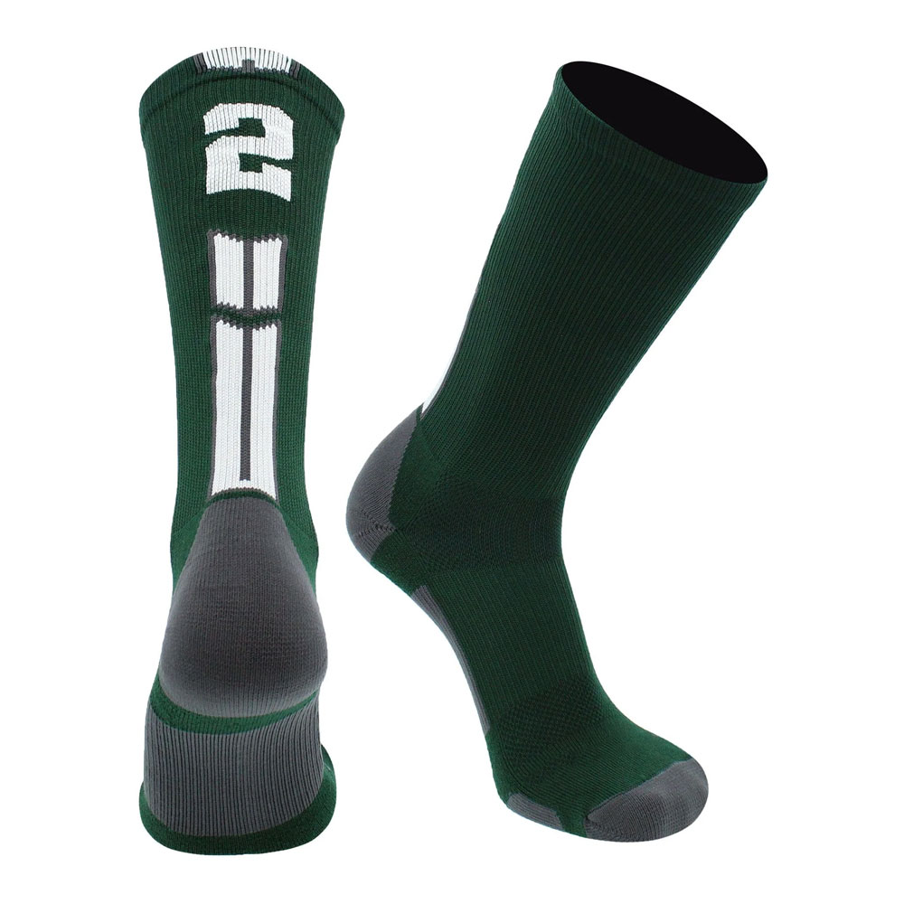 Player Id Jersey Number Socks Crew Length Dark Green White