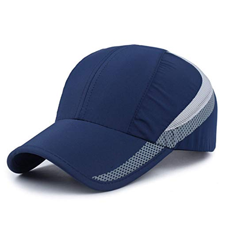 Portable Mesh Hat Dark Blue