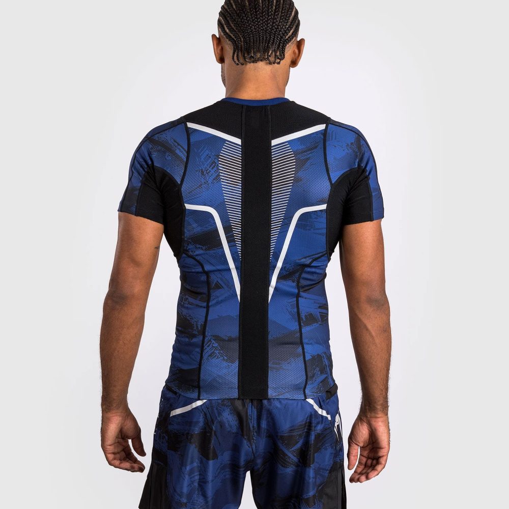 Rash Guard Compression Shirt Navy - Image 2