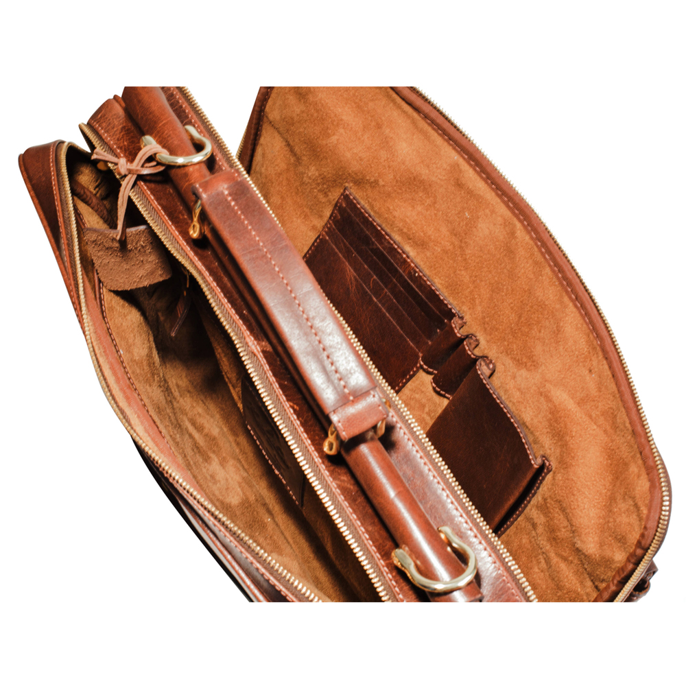 Laptop Messenger Bag – Tan Brown