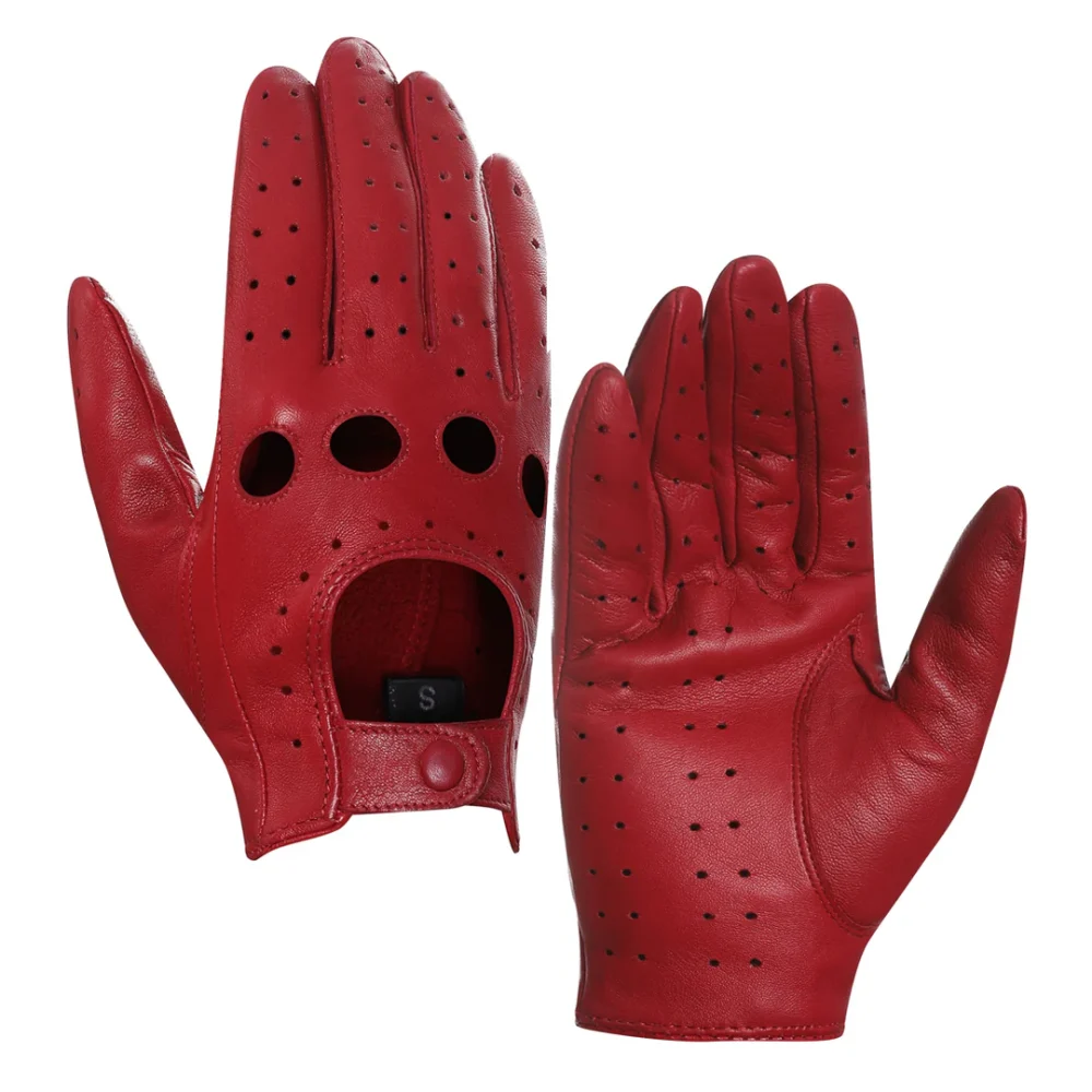 Full Finger Leather Fashion Gloves